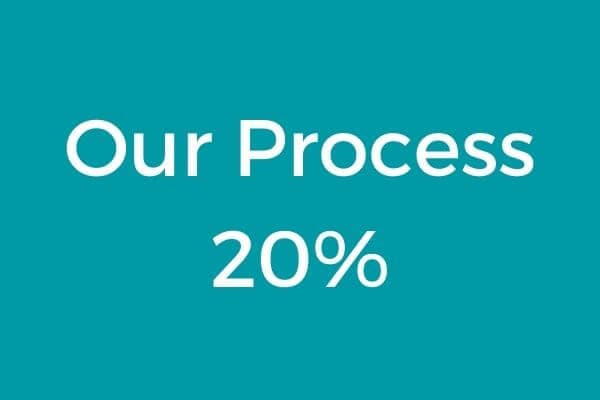 our process 20%